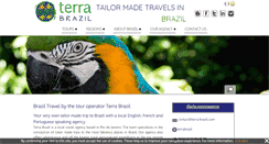 Desktop Screenshot of brazil-travel.com